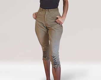 Vintage 50s 60s Boy Scouts Uniform Pants 1950 1960 BSA 27 Waist