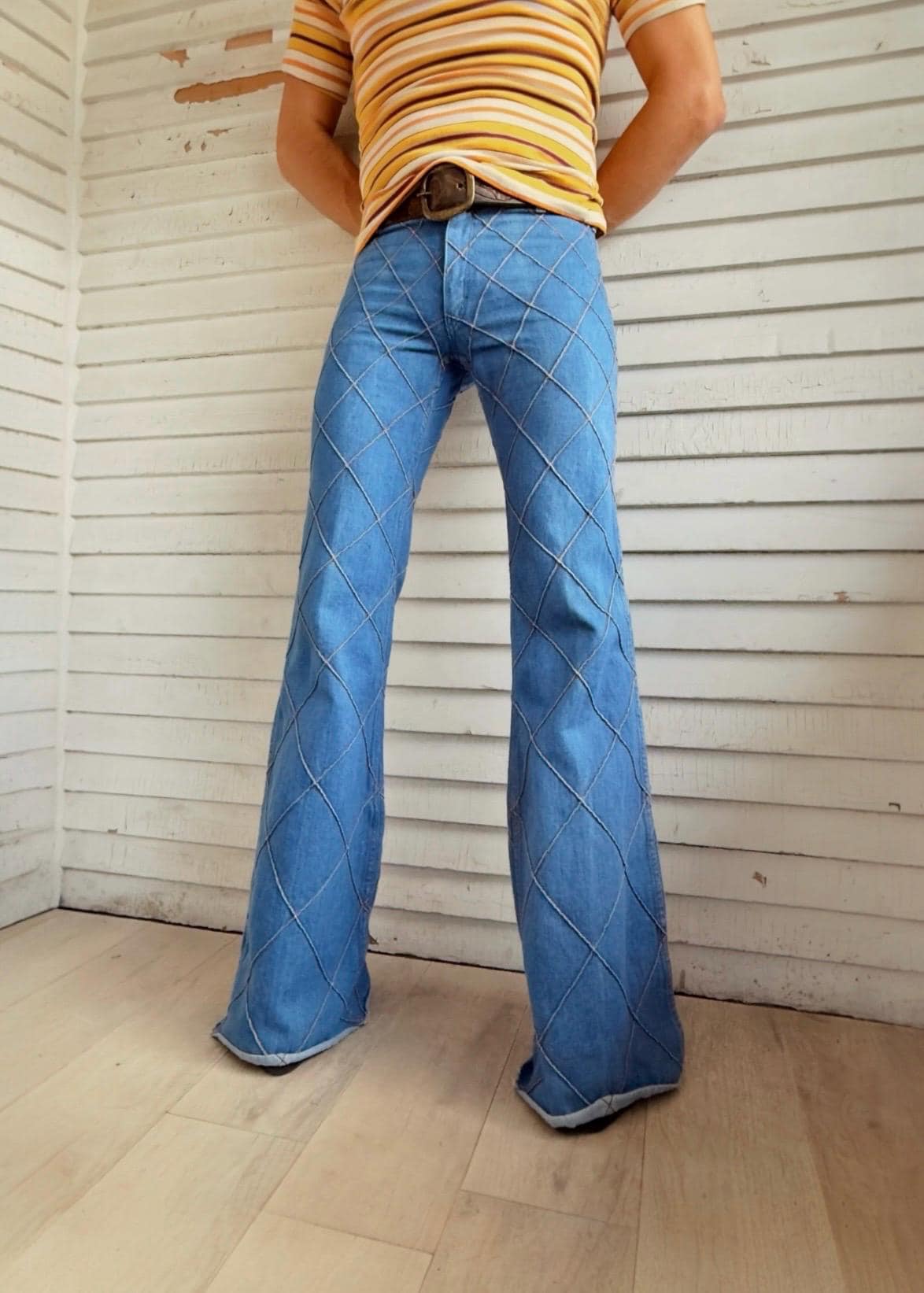 Mens 70s Bell Bottom