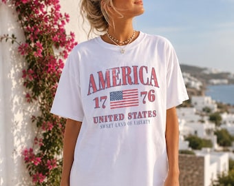 Patriotic Shirt 4th of July Shirt 250th Anniversary USA Shirt America Shirt 1776- 2026 Independence Day Tee USA Flag Shirt