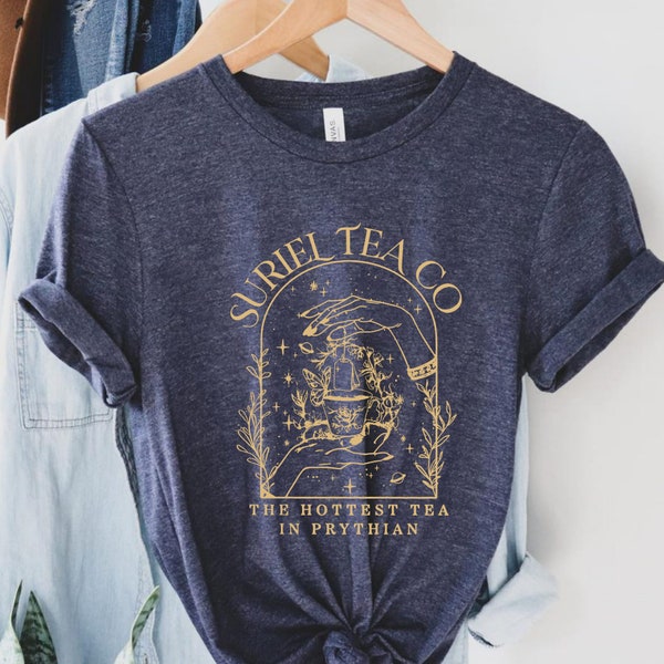 Suriel Tea Co  Tshirt, A Court Of Thorns And Roses Shirt, Trendy Bookish Shirt, Suriel Tea Shirt