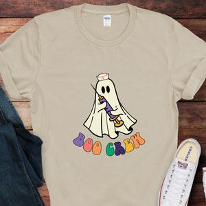 Trendy Halloween Nurse Shirt, Night Shift Nurse Tee, Halloween Shirt For Nurse, Boo Crew Shirt, Nursing Student Shirt,Halloween Nurse Hoodie