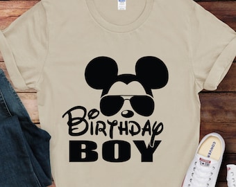 Birthday Boy Mickey Shirt, Disney Birthday Boy Shirt, Cool Mickey Birthday Boy Tshirt, Birthday Boy Mickey T-shirt, Toddler Birthday Shirt