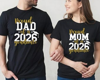 Proud Dad of A 2026 Graduate Shirt,Graduate Dad Shirt,Proud Dad of A 2026 Graduation Gift,Graduation Shirt,Senior Graduation 2026 Shirt