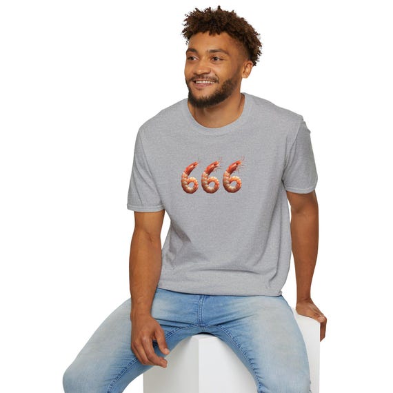 Shrimp 666 : Unisex Softstyle T-shirt - Etsy