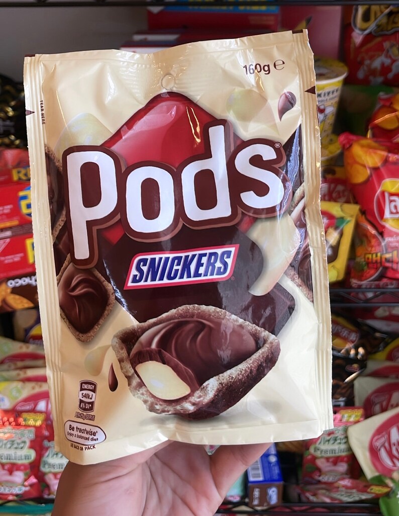 Snicker Pods Australia Chocolate Snickers Gift Etsy