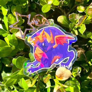 Spyro The Dragon Keychain