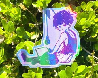 Omori White Space Sticker