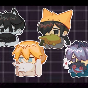 Holo RpgmakerHorror Pet Charms- Omori, Mogeko castle, End Roll, Ib