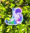 Omori White Space Sticker