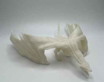 Custom 3D Printed Dragon Figurine - Drogon