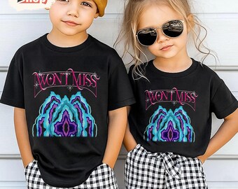 Mira Won’t Miss Kids Shirt, Retro Graphic Toddler Tee, Kpop Anime Lover Gift, Cute Matching Sibling Shirt, Huntrix Boys Girls Youth Top