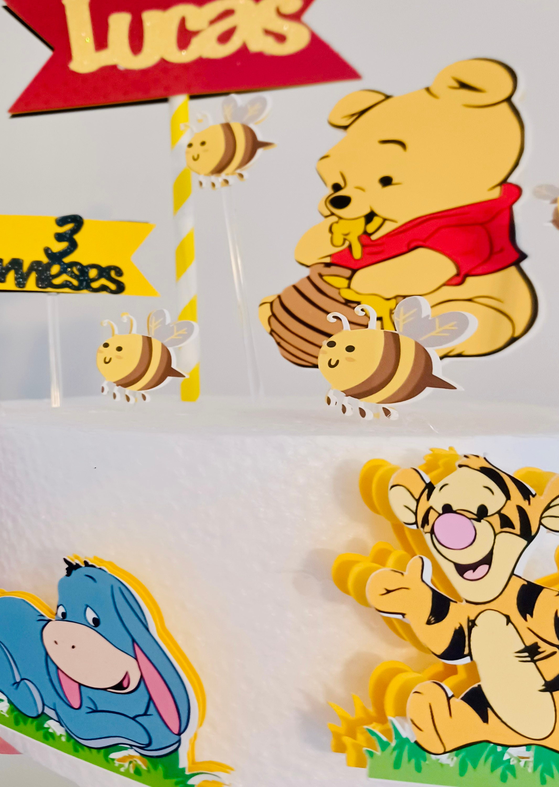 Winnie the Pooh Straw Topper – 3DPrintsByTrey