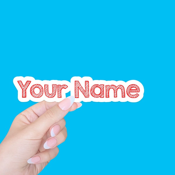 Custom name sticker/daycare label sticker/waterbottle sticker/school labels/laptop stickers/name labels/kids name stickers