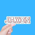 Personalized baseball sticker/helmet sticker/name sticker/ dugout bucket sticker/custom baseball/team decals/team gifts/baseball decal
