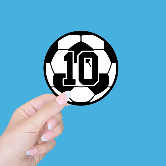 Personalized Soccer Ball/ Personalized soccer sticker/vinyl soccer sticker/custom soccer sticker/team decals/team gifts