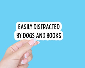 kindle sticker/dog mom/funny Book sticker/Book lovers gift/laptop and Macbook stickers/bookish stickers/water bottle and hydro flask sticker