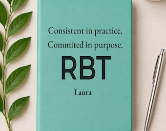 Cadeau pour RBT, journal personnalisé, cadeau technicien du comportement, journal RBT