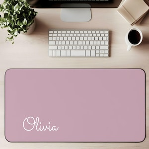 Large desk mat, Aesthetic Desk Accessory, cute desk mat, custom mouse pad, trendy workspace