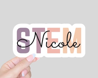Sticker Women in Stem, cadeau Women in science, cadeau STEM