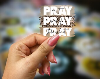 Christian stickers/macbook stickers/computer stickers/Praying Sticker/ Religious sticker/laptop stickers/waterbottle stickers