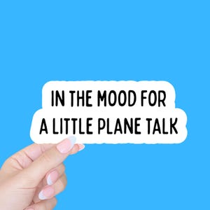 airplane sticker/airplane gift/aviation sticker funny stickers/computer and laptop stickers/car sticker decal/Avionics sticker