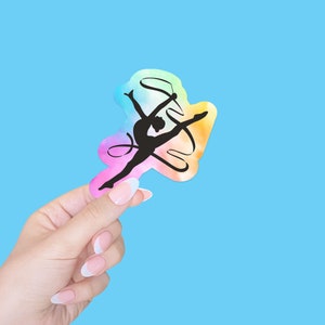 gymnastics sticker/dance gift/gymnastics team gift/gymnastics party favors/water bottle stickers/laptop stickers/hydroflask/dance team
