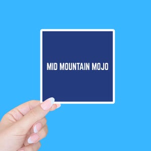 intermediate ski gift, custom ski sticker, skiing gift, resort sticker, ski season gift, helmet sticker