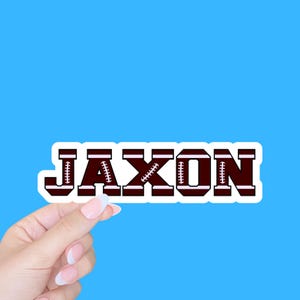 Personalized FOOTBALL sticker/helmet sticker/name sticker/ custom football/team decals/team gifts/football decal