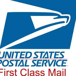 First Class USPS shipping