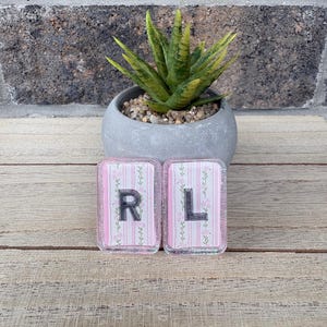 Pink floral wallpaper X Ray Marker Set