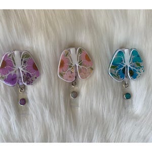 Anatomical Lung Badge Reel