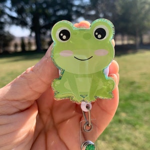 Frog Badge Reel