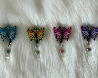 Butterfly Badge reel
