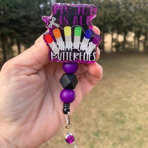 Phelbotomist Badge Reel.