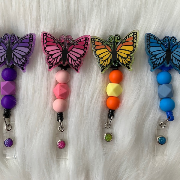 Butterfly Badge reel