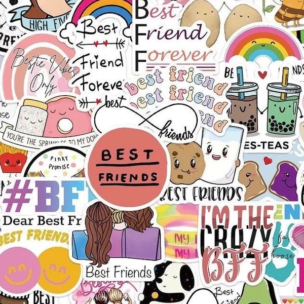 Best Friend Sticker - Etsy