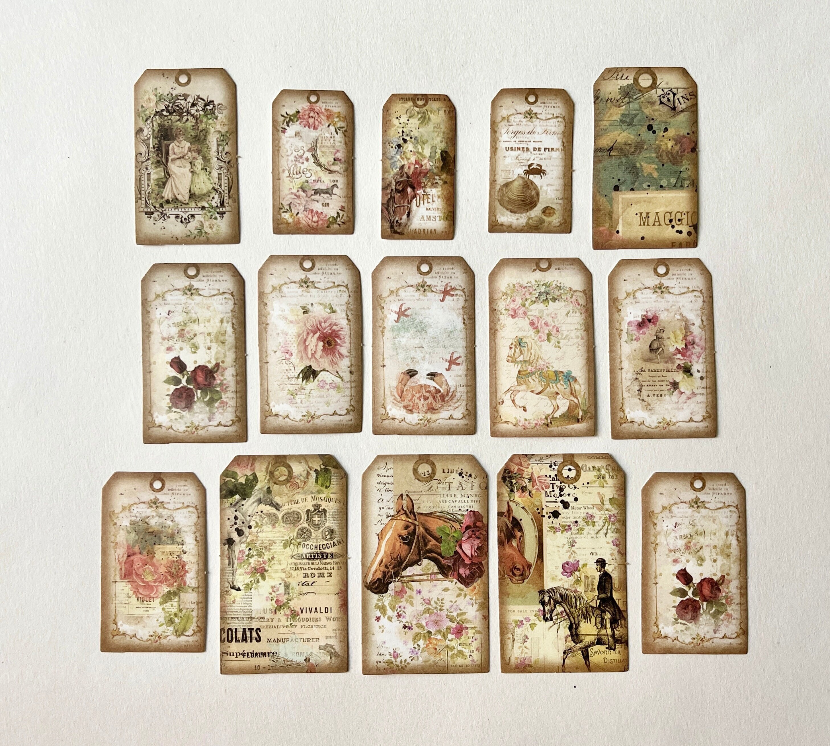 Whimsical Flower Fairy Stickers Vintage Fairy Stickers Clear Beautiful  Colorful so Magical Scrapbooking and Journals 0D35 