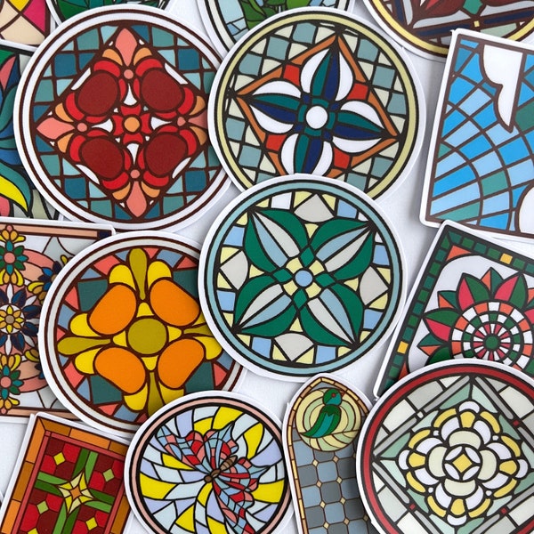 Glass Block Sticker Etsy