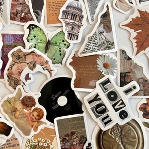 45 Retro Art Graffiti Stickers - Vintage Art Sticker - Renaissance Stickers - Torn Art Stickers -  Great for Crafts, Hydro Flask!  #0151