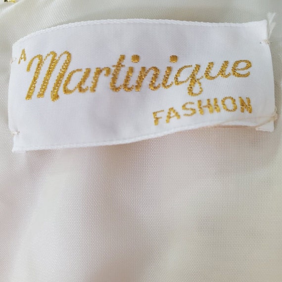 Size 18 Martinique Fashion Vintage 70s 80s Ivory … - image 6