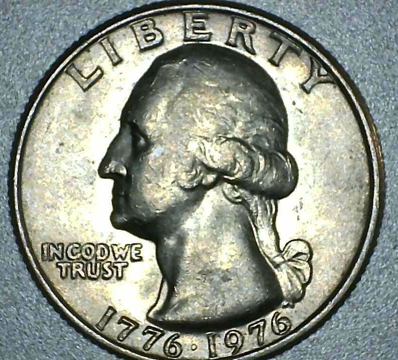 Bicentennial quarter coin 1776 1976 - Etsy 日本