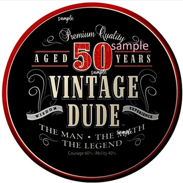 Vintage Cake Topper Etsy
