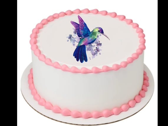 Tarjeta De Cumpleaños Con Sobre - Diseño De Pastel, Formato A6, Espacio Para Mensaje Personal - Hecha En Alemania Con Papel Clairefontaine
