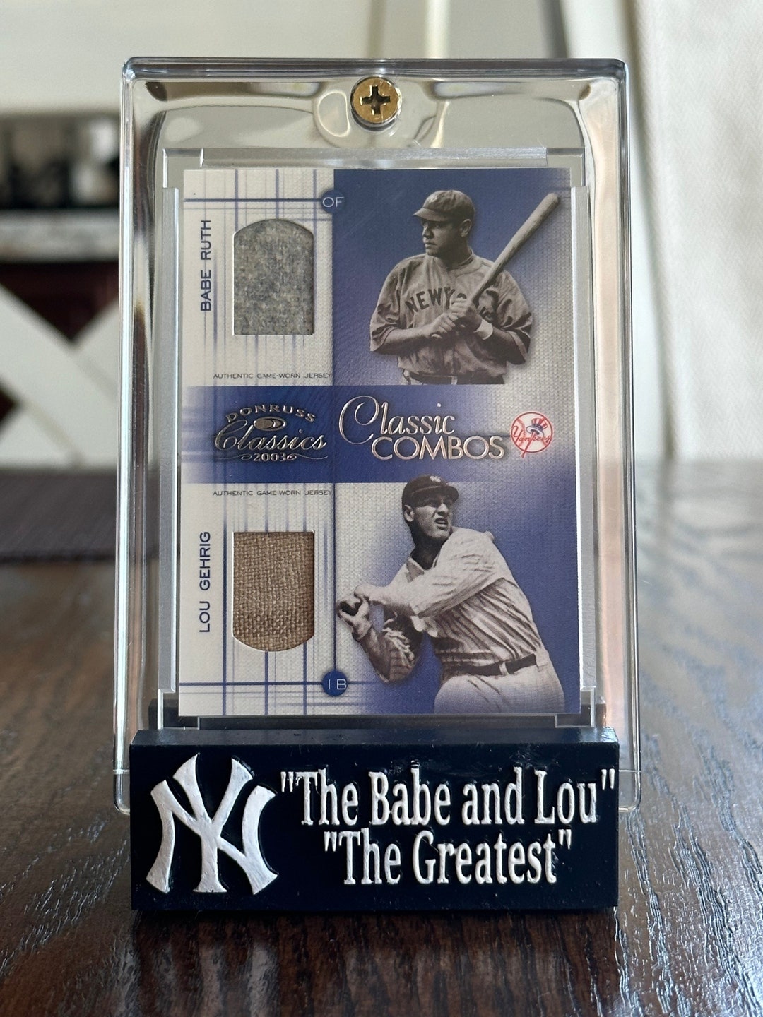 Custom Baseball Card Stand jumboslab Style Vertical. Etsy