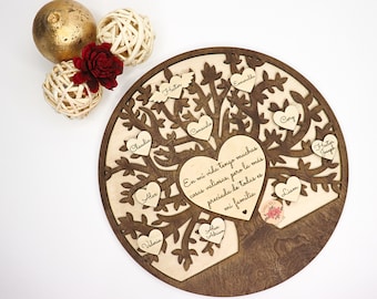 Tree Of Life SVG, Customizable Family Tree Laser Cut File (Digital File)