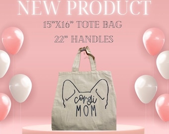 Dog Mom Tote Bag