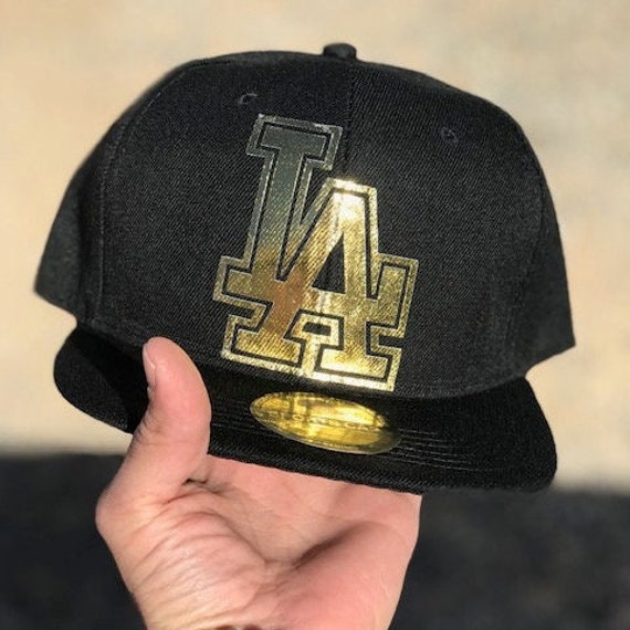 Custom LA Dodgers Hat Htv Printed Hat 