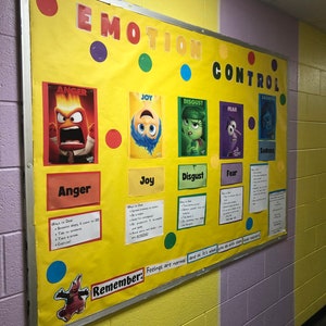 EDITABLE Inside Out Bulletin Board Teacher Classroom - Etsy