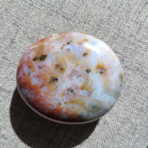 Rare 8th vein ocean jasper palm stone