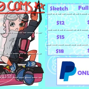 CHEAP SPLATOON COMMISSON!!